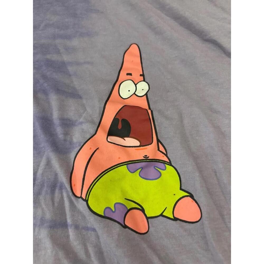 spongebob squarepants patrick purple graphic tee – size small